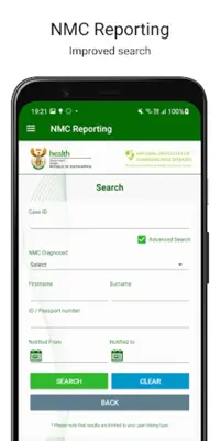 NMC Reporting android App screenshot 4