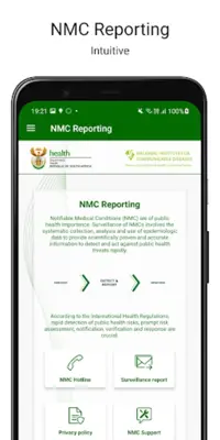 NMC Reporting android App screenshot 5