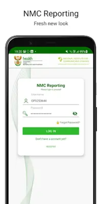 NMC Reporting android App screenshot 7